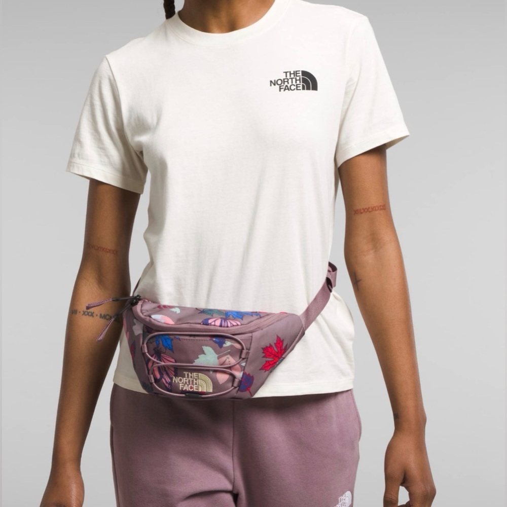 The North Face Jester Lumber Fanny Pack Lavender Floral Waist Bag - Picture 10 of 10